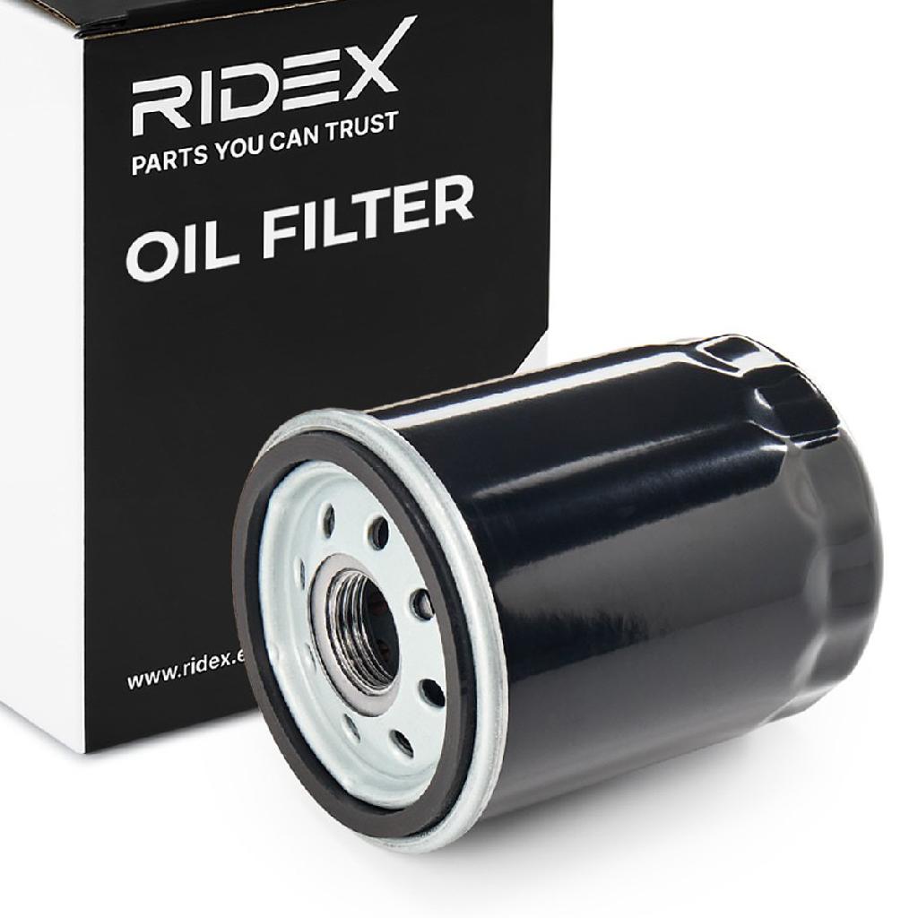 RIDEX Ölfilter Motorölfilter Anschraubfilter 7O0110 für NISSAN MICRA III (K12)