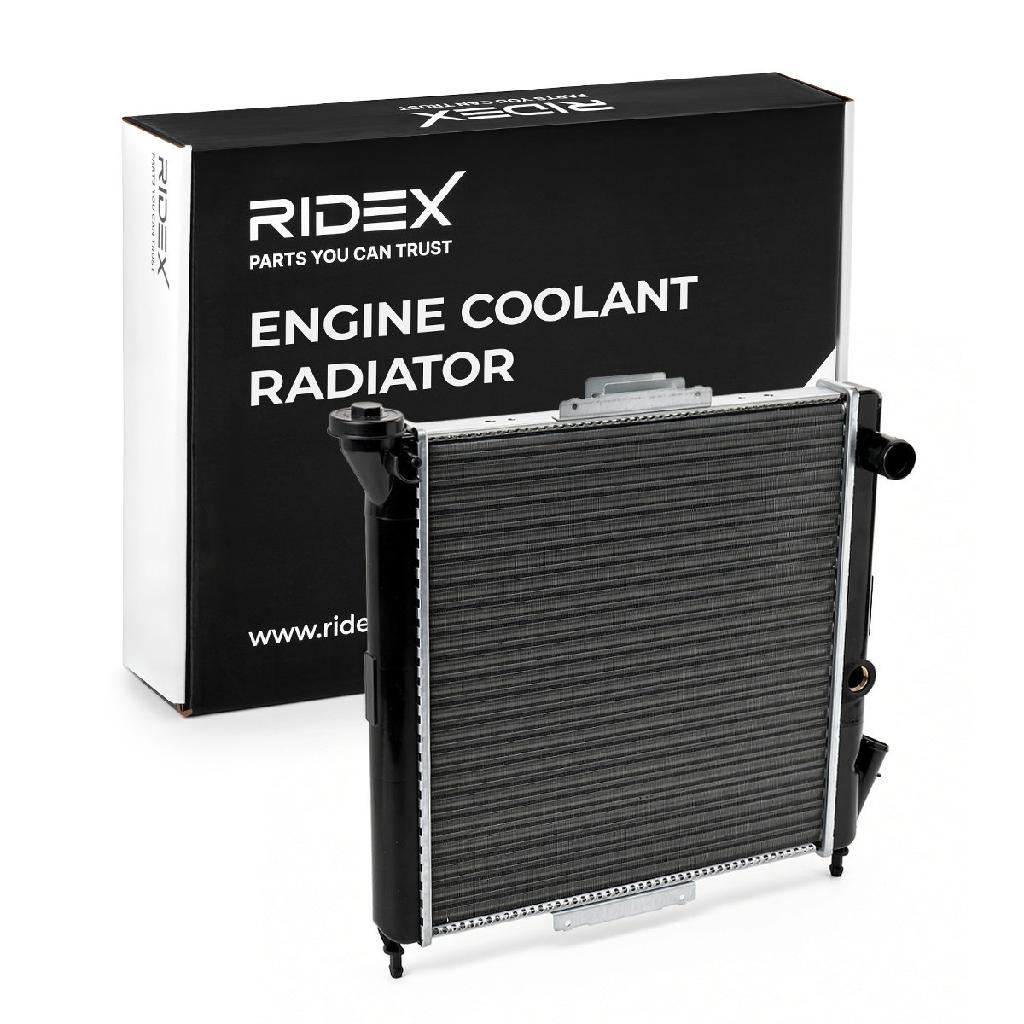 RIDEX 470R0224 Motorkühler / Wasserkühler für RENAULT SUPER 5 (B/C40) 7700757930
