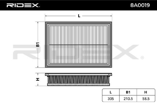 RIDEX 8A0019 Motor Luftfilter Umluftfilter mit Vorfilter für VW SHARAN für SEAT Bild RIDEX 8A0019 Motor Luftfilter Umluftfilter mit Vorfilter für VW SHARAN für SEAT