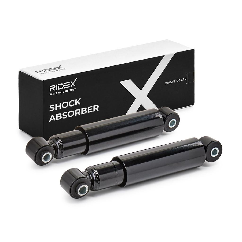 RIDEX 854S18301 2x Stoßdämpfer Öldruck Hinten für FIAT PANDA (169) 51857281