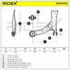 RIDEX 273C0712 Lenker Radaufhängung Querlenker Front links für TOYOTA 4806921010 Bild RIDEX 273C0712 Lenker Radaufhängung Querlenker Front links für TOYOTA 4806921010
