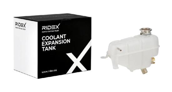 RIDEX 397E0064 Ausgleichsbehälter Kühlmittel ohne Sensor ohne Deckel 1245001349 Bild RIDEX 397E0064 Ausgleichsbehälter Kühlmittel ohne Sensor ohne Deckel 1245001349