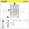 RIDEX 424I0458 Innenraumfilter Pollenfilter Aktivkohlefilter Höhe: 40 Breite: Bild RIDEX 424I0458 Innenraumfilter Pollenfilter Aktivkohlefilter Höhe: 40 Breite: