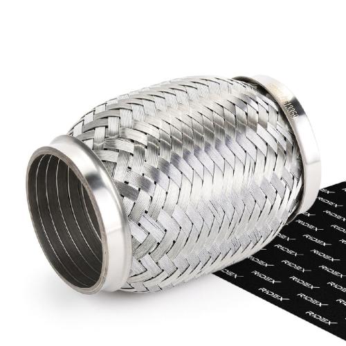 RIDEX Flexrohr Auspuff Abgasrohr Ø60mm 116mm Edelstahl 3971F0027 für BMW Bild RIDEX Flexrohr Auspuff Abgasrohr Ø60mm 116mm Edelstahl 3971F0027 für BMW