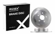 RIDEX 82B1145 2x Bremsscheiben Hinten Ø278mm voll für SUZUKI KIZASHI (FR)