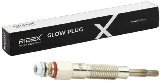 RIDEX Diesel Glühkerze 6,5V Schlüsselweite: 12 mmmm Gewindemaß:M 10x1.25 Bild RIDEX Diesel Glühkerze 6,5V Schlüsselweite: 12 mmmm Gewindemaß:M 10x1.25