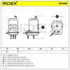 RIDEX 9F0061 Kraftstofffilter Line Filter f&uuml;r RENAULT Clio 1I (BB0/1/2, CB0/1/2)