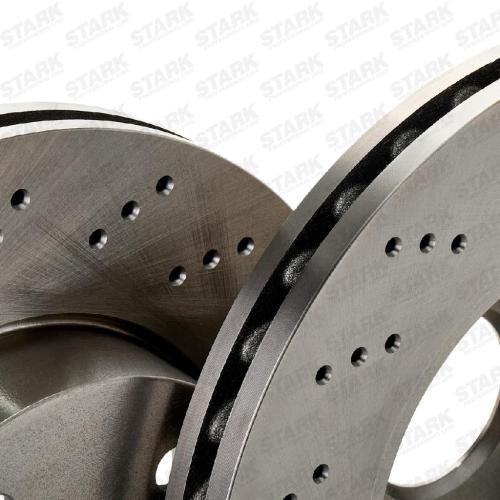STARK SKBD-0022142 2x Bremsscheiben Vorne Ø295mm gelocht/innenbel. Bild STARK SKBD-0022142 2x Bremsscheiben Vorne Ø295mm gelocht/innenbel.