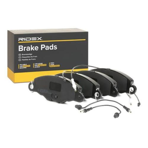 RIDEX Bremsbelagsatz Bremsbeläge Vorne passend für PEUGEOT 406 (8B) 406 Coupe Bild RIDEX Bremsbelagsatz Bremsbeläge Vorne passend für PEUGEOT 406 (8B) 406 Coupe
