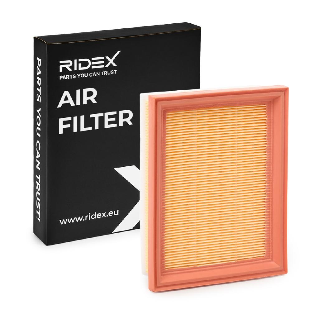RIDEX 8A0404 Motor Luftfilter RechtEckig Filtereinsatz mit Vorfilter für FORD