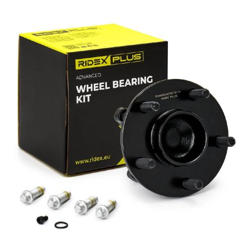 RIDEX PLUS 654W0424P Radlagersatz pro 1 Rad Hinten beidseitig für FORD 1473689 Bild RIDEX PLUS 654W0424P Radlagersatz pro 1 Rad Hinten beidseitig für FORD 1473689