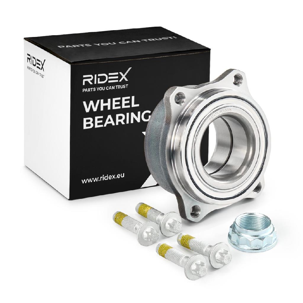 RIDEX 654W0214 Radlagersatz pro 1 Rad Hinten beidseitig 2119810227 A2119810227