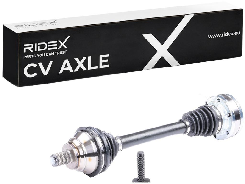 RIDEX Antriebswelle Achswelle Vorderachse/Vorne links für VW 1K0407453NV