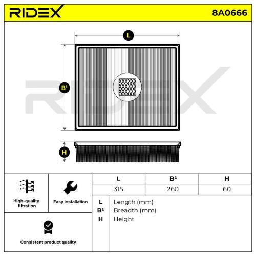 RIDEX 8A0666 Motor Luftfilter Umluftfilter für VW Amarok Pickup Bild RIDEX 8A0666 Motor Luftfilter Umluftfilter für VW Amarok Pickup