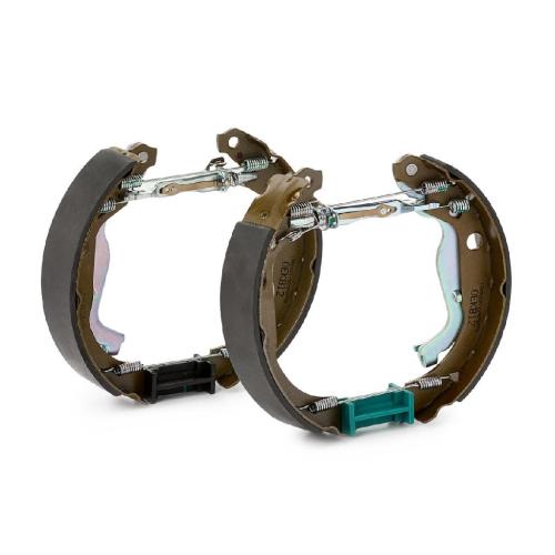 RIDEX Bremsenset Trommelbremse Bremsbacken Satz mit Zubehör mit Radbremszylinder Bild RIDEX Bremsenset Trommelbremse Bremsbacken Satz mit Zubehör mit Radbremszylinder