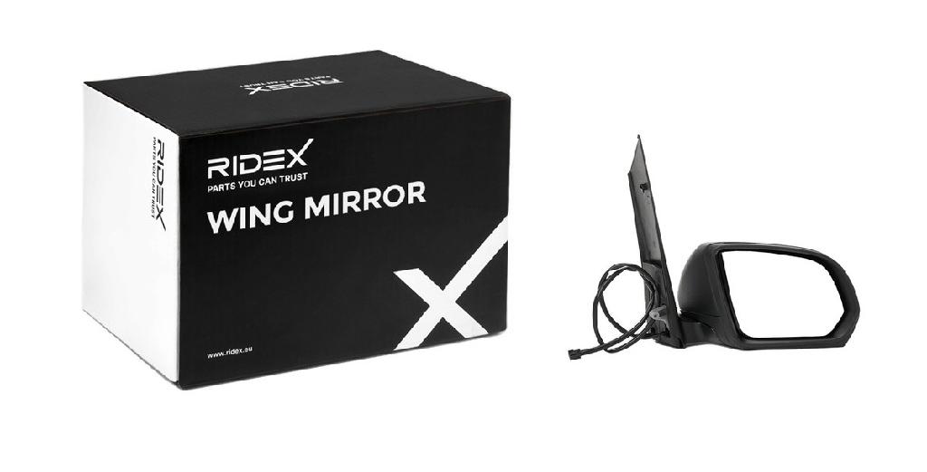RIDEX 50O0532 Außenspiegel Seitenspiegel Links Manuell passend für MERCEDES-BENZ