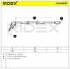 RIDEX ABS-Sensor 412W0157 Hinterachse beidseitig Sensorart: aktiver Sensor 760mm Bild RIDEX ABS-Sensor 412W0157 Hinterachse beidseitig Sensorart: aktiver Sensor 760mm