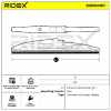 RIDEX 298W0011 Heckscheibenwischer ohne Spoiler Hinten 300mm für TOYOTA für FIAT Bild RIDEX 298W0011 Heckscheibenwischer ohne Spoiler Hinten 300mm für TOYOTA für FIAT