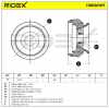 RIDEX 1180S0107 Federbeinstützlager Vorne für AUDI A3 Schrägheck (8L1) 811412355 Bild RIDEX 1180S0107 Federbeinstützlager Vorne für AUDI A3 Schrägheck (8L1) 811412355