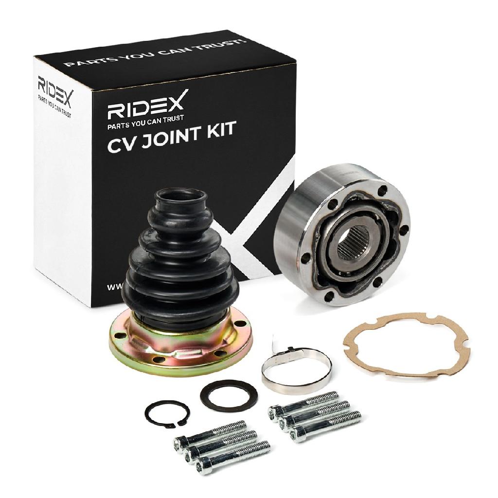 RIDEX 5J0007 Gelenksatz Antriebswelle Achswelle getriebeseitig für VW