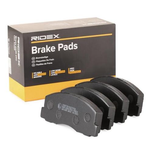 RIDEX Bremsbelagsatz Bremsbeläge Vorne für MITSUBISHI COLT V (CJ, CP) Bild RIDEX Bremsbelagsatz Bremsbeläge Vorne für MITSUBISHI COLT V (CJ, CP)