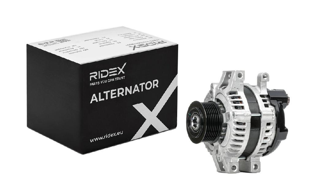 RIDEX 4G1390 Lichtmaschine 120A 14V Drehrichtung im Uhrzeigersinn mit für HONDA