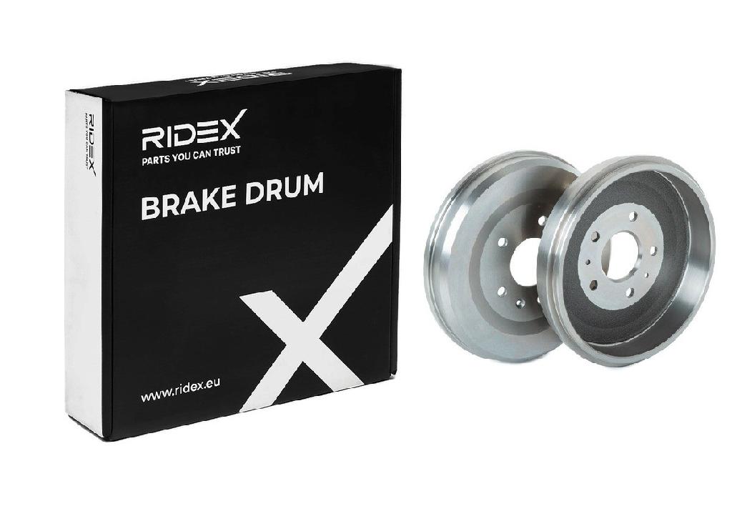 RIDEX 123B0120 2x Bremstrommeln Set Hinten AußenØ290mm für LAND ROVER