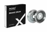 RIDEX 123B0120 2x Bremstrommeln Set Hinten AußenØ290mm für LAND ROVER