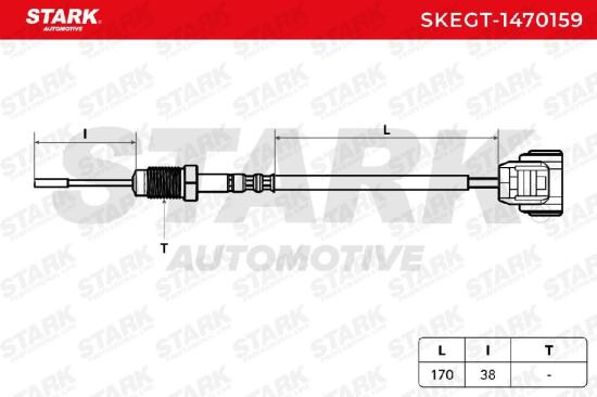 STARK SKEGT-1470159 Abgastemperatursensor 2-Polig für NISSAN 22630JD70A Bild STARK SKEGT-1470159 Abgastemperatursensor 2-Polig für NISSAN 22630JD70A