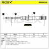 RIDEX 854S0328 2x Stoßdämpfer Gasdruck Hinten für MITSUBISHI MR235611 MR235616 Bild RIDEX 854S0328 2x Stoßdämpfer Gasdruck Hinten für MITSUBISHI MR235611 MR235616