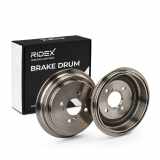RIDEX 123B0028 2x Bremstrommeln Set Hinten InnenØ200mm AußenØ244,6mm