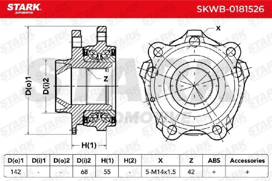 STARK SKWB-0181526 Radlagersatz pro 1 Rad Vorne Hinten für AUDI A4 B9 Avant Bild STARK SKWB-0181526 Radlagersatz pro 1 Rad Vorne Hinten für AUDI A4 B9 Avant