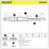 RIDEX 219G1050 Heckklappendämpfer Länge:507mm 535N Hub: 183mm 9807899380 Bild RIDEX 219G1050 Heckklappendämpfer Länge:507mm 535N Hub: 183mm 9807899380