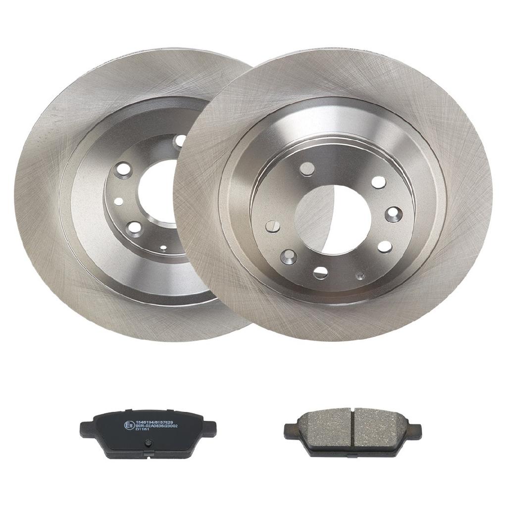 RIDEX Bremsenset Hinten Ø314mm - Bremsscheiben und Beläge für MAZDA 6 (GG)