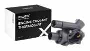 RIDEX 316T0182 Thermostat Kühlmittel Kühlwasserthermostat mit Gehäuse mit mit