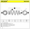 RIDEX 188C0038 2x Federn Fahrwerksfedern Vorne für VW POLO (9N) 6Q0411105S Bild RIDEX 188C0038 2x Federn Fahrwerksfedern Vorne für VW POLO (9N) 6Q0411105S