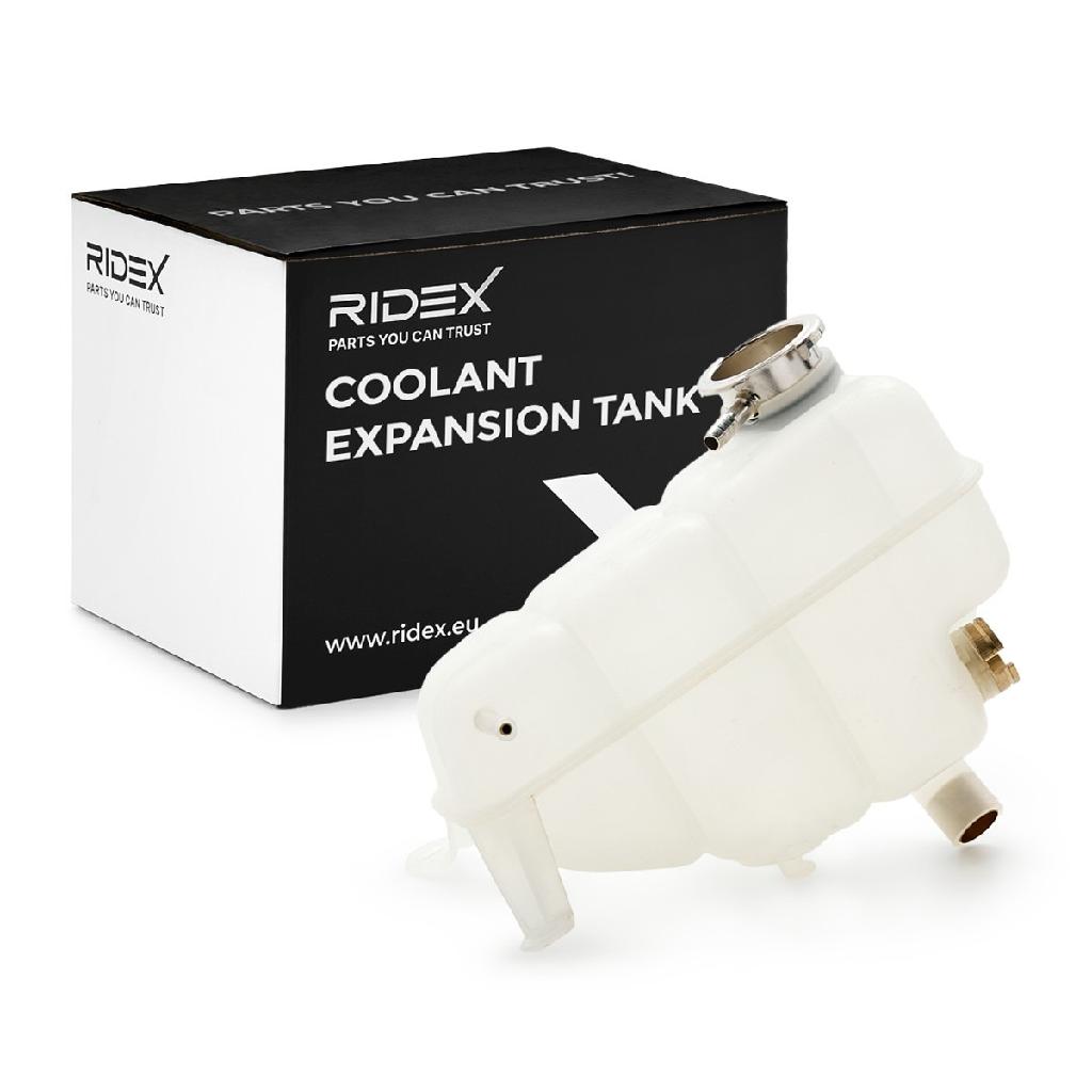 RIDEX 397E0064 Ausgleichsbehälter Kühlmittel ohne Sensor ohne Deckel 1245001349