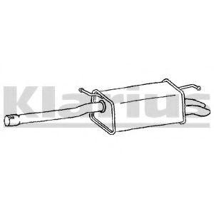 VEGAZ Endschalldämpfer Hinten für VW Caddy III Kombi (2KB, 2KJ, 2CB, 2CJ) Bild VEGAZ Endschalldämpfer Hinten für VW Caddy III Kombi (2KB, 2KJ, 2CB, 2CJ)