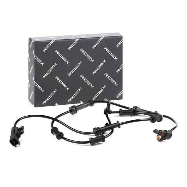 RIDEX ABS-Sensor 412W0399 Vorderachse Anzahl der Steckkontakte: 2 für JEEP