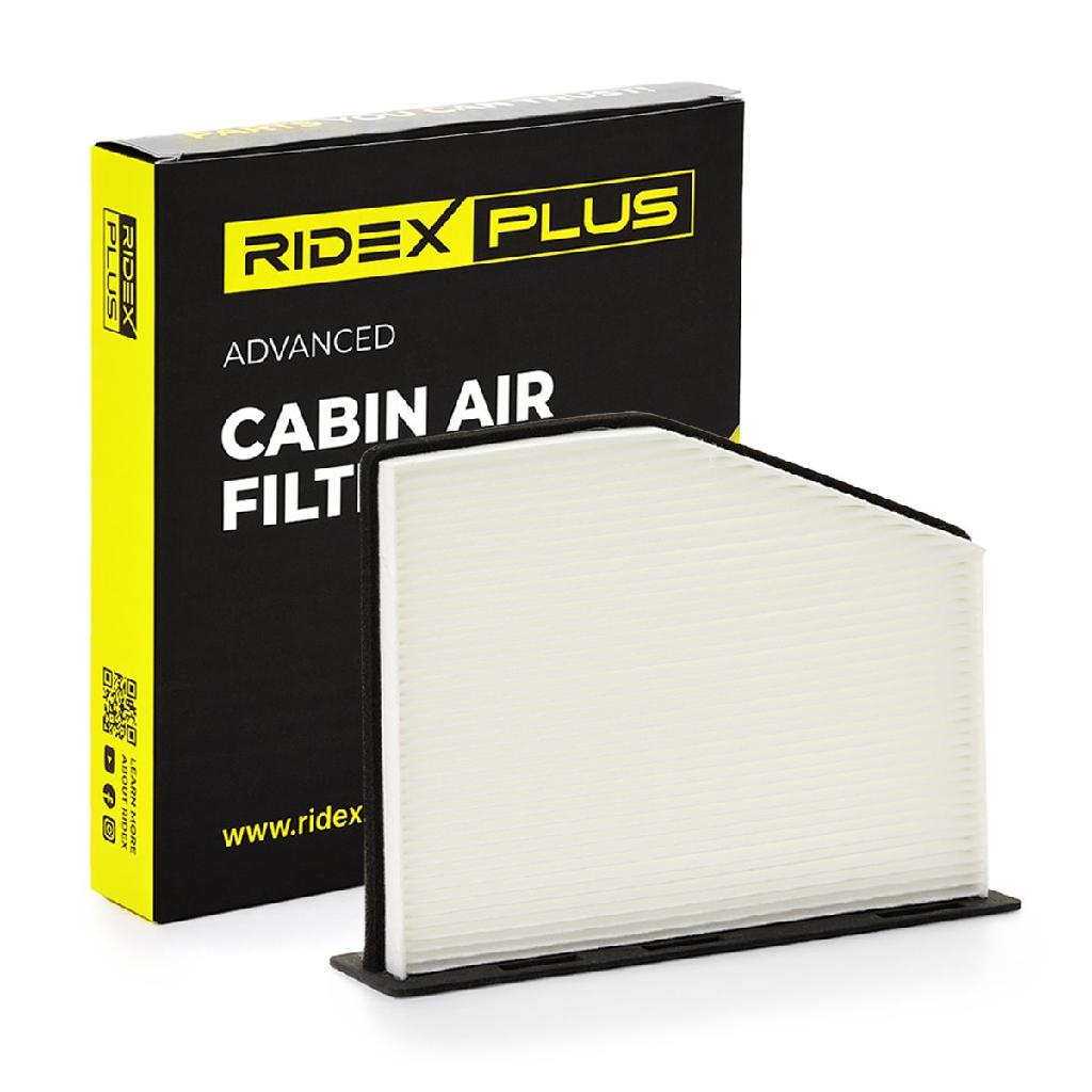 RIDEX PLUS 424I0083P Innenraumfilter Pollenfilter Höhe: 57 Breite: 215 Länge: