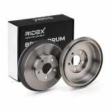 RIDEX 123B0277 2x Bremstrommeln Set Hinten AußenØ277,7mm für SUBARU