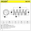 RIDEX 188C1751 2x Federn Fahrwerksfedern Vorne für NISSAN 54010BJ00B Bild RIDEX 188C1751 2x Federn Fahrwerksfedern Vorne für NISSAN 54010BJ00B