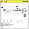 RIDEX 3922L0879 Lambdasonde Oxygen O2 Sensor Beheizt für VW Golf 5II Schrägheck Bild RIDEX 3922L0879 Lambdasonde Oxygen O2 Sensor Beheizt für VW Golf 5II Schrägheck