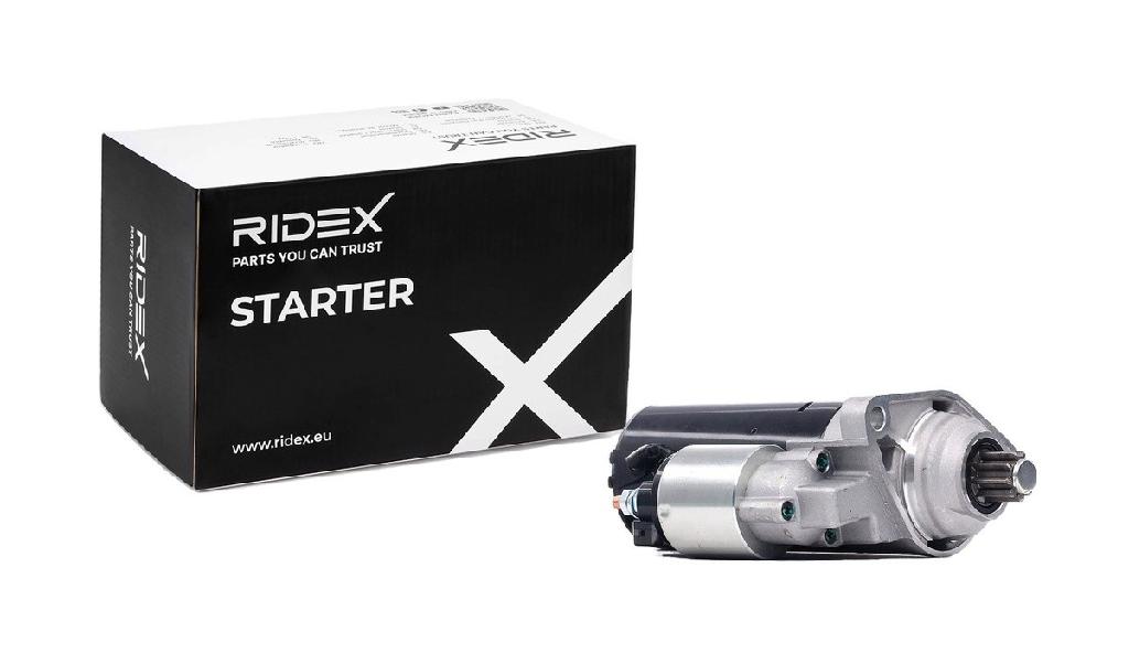 RIDEX Motor Starter/Anlasser 2kW für VW Lupo (6X1, 6E1) POLO (6N2) Polo Classic