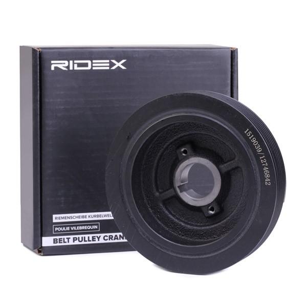 RIDEX 3213B0029 Riemenscheibe Kurbelwelle Kurbelwellenriemenscheibe 6-Rippen