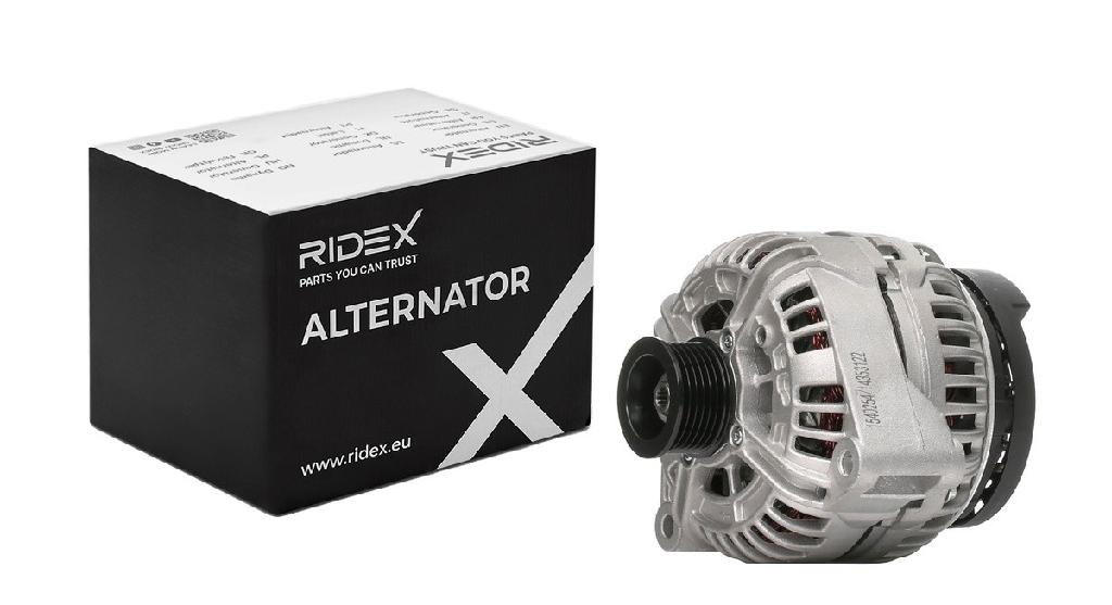RIDEX 4G0367 Lichtmaschine 150A 14V Drehrichtung im Uhrzeigersinn mit
