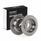 RIDEX 82B0181 2x Bremsscheiben Hinten Ø304,7mm voll für HONDA CR-V III (RE)