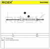 RIDEX Handbremsseil Hinten für CITROËN C2 Schrägheck (JM) Bild RIDEX Handbremsseil Hinten für CITROËN C2 Schrägheck (JM)