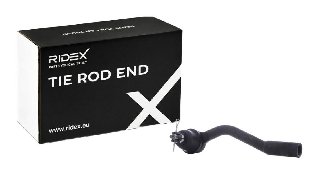 RIDEX Spurstangenkopf Vorderachse links Traggelenk FM16X1.5R 914T0506 für KIA