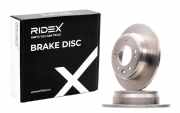 RIDEX 82B0218 2x Bremsscheiben Hinten Ø262,2mm voll für HYUNDAI ix35
